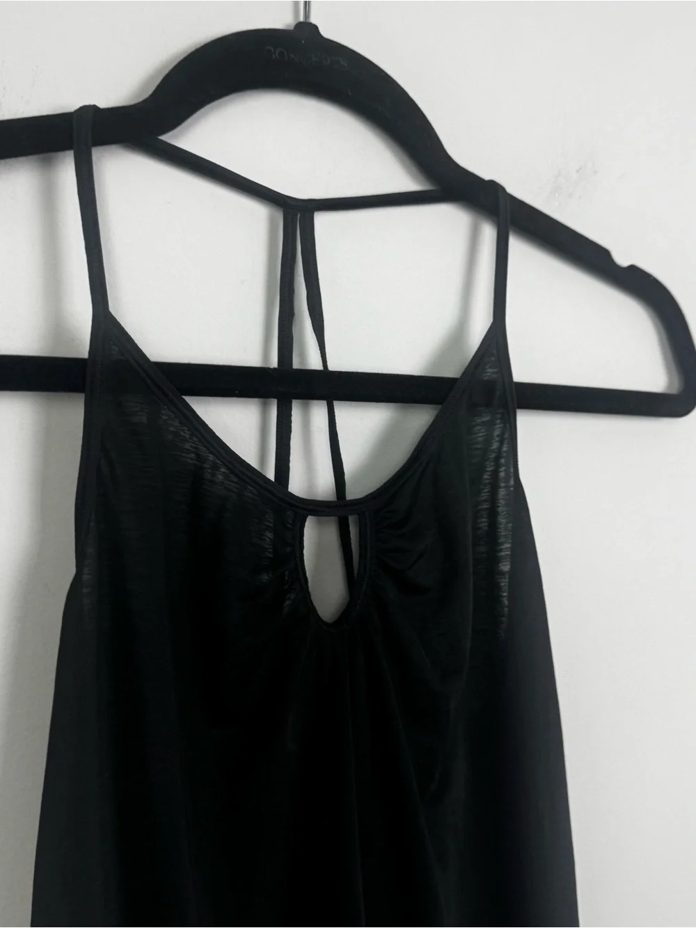 LULULEMON | Lightweight Black Keyhole Athletic Tank Top Women’s Size Medium